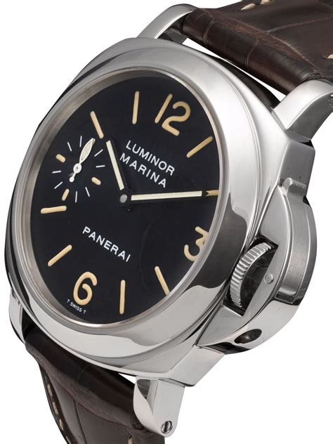 panerai luminor marina black seal|pre owned panerai luminor marina.